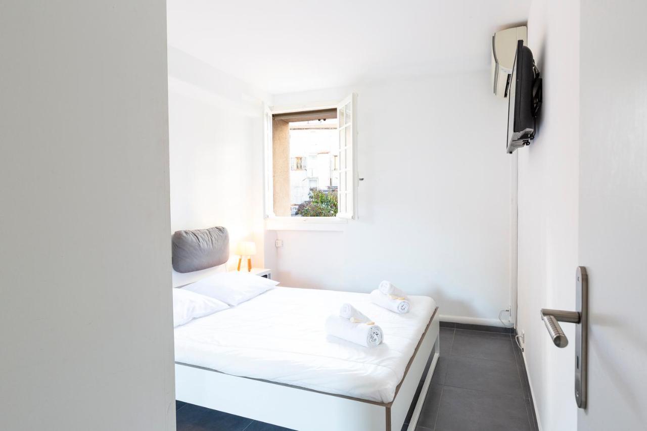 Chez Dominique - 1 Chbre 2-4Pers Centre Antibes Migrainier Ancien With Ac Apartment ภายนอก รูปภาพ