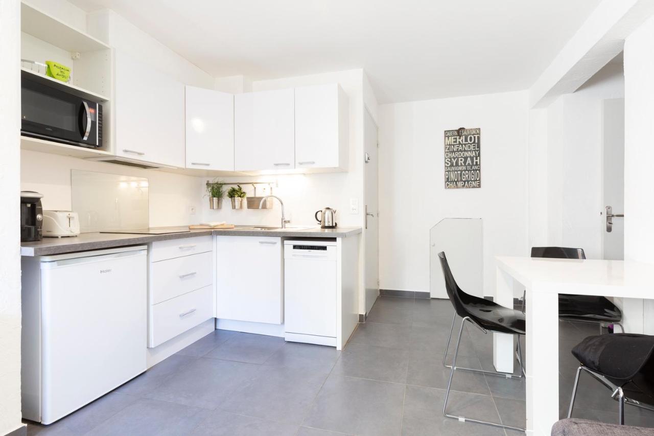 Chez Dominique - 1 Chbre 2-4Pers Centre Antibes Migrainier Ancien With Ac Apartment ภายนอก รูปภาพ